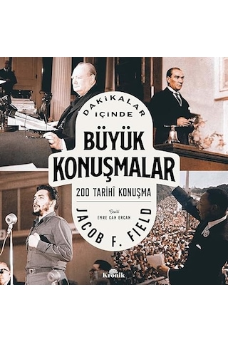 Dakikalar İçinde Büyük Konuşmalar: 200 Tarihi Konuşma + Marifetname 1-2 Ciltli - Kutulu Set