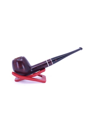 Şahin Kırmızı Yıldız Billiard 9mm Filtreli Ebonit Saplı Pipo 237060-103 Model 2