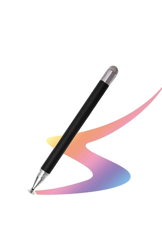 Microcase AL4764 2 İn 1 Disk Uçlu Stylus Kalem Siyah