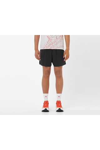 Salomon Sense Aero Stow 5" Erkek Koşu Şortu Lc2769300 Siyah