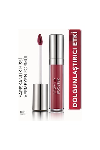 Flormar Dewy Lip Booster Dudak Dolgunlaştırıcı Gloss 005 Vintage