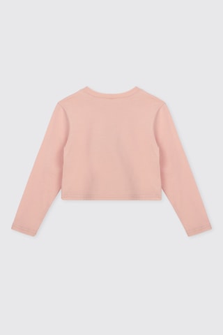 Panço Kız Çocuk Uzun Kollu Açık Pembe Tişört 2621gk05027