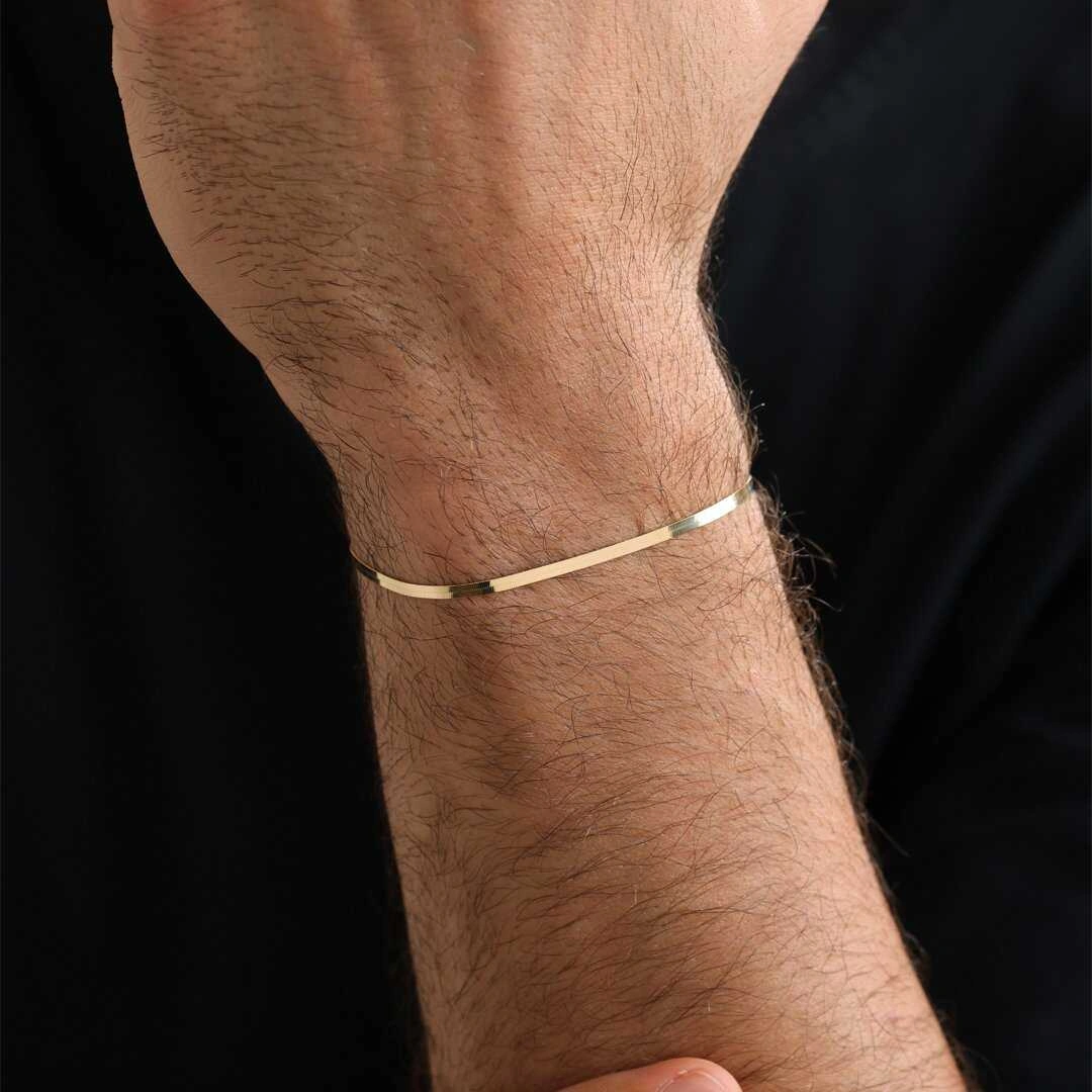 Ezme Zincir Erkek Bileklik 12926580