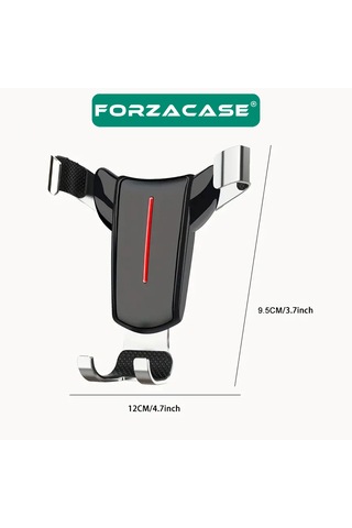 360 Derece Döner Havalandırma Araç İçi Telefon Tutucu - Fc806