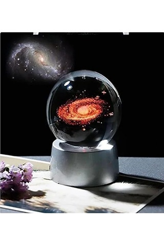 Renk Değiştiren Led Işıklı Kristal Cam Küre Gece Lambası . 94915410