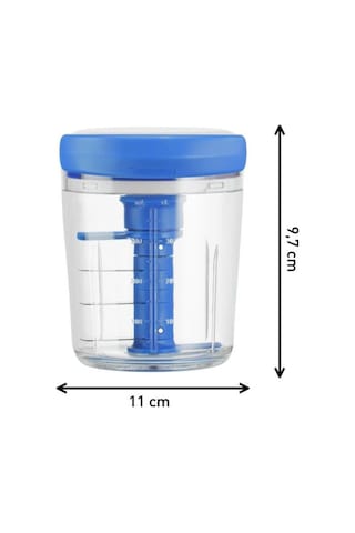 Tefal Jamie Oliver Chop & Shake Manuel Rondo - 500 ML Beyaz - Mavi