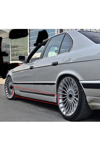 Bmw E34 M5 Yan Marşpiyel Sağ Sol Takım Fiberglass Boyasız
