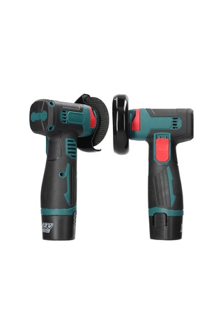 Springsun 3 İnç Fırçalı Motorlu Taşınabilir Lityum Pil Şarjlı Açılı Taşlama Makinesi - Seramik, Karo, Ahşap, Taş & Çelik İşleme