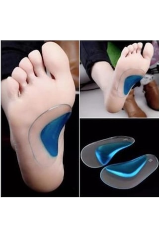 Silikon Ayak Tabanlığı Çok Renkli