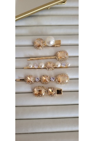 Gold Kristal Set Toka Gold