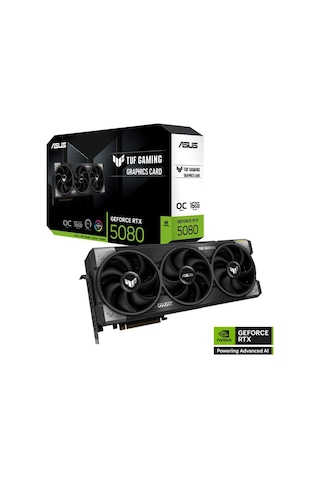 Asus Geforce Tuf-rtx5080-o16g-gamıng 16gb Gddr7 256bıt 2xhdmı 3xdp Ekran Kartı