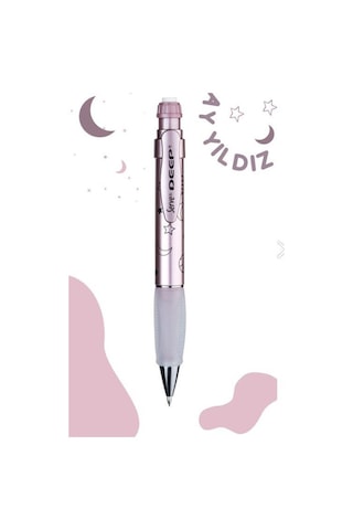 Serve Deep Versatil Kalem Uzay Temalı Ayyıldız - Metalik Rose Diğer