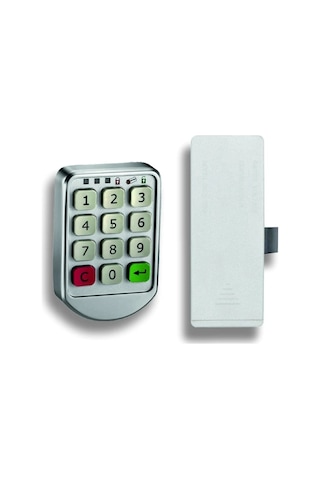 Lockway Elektronik Cekmece Dolap Kilidi Gri