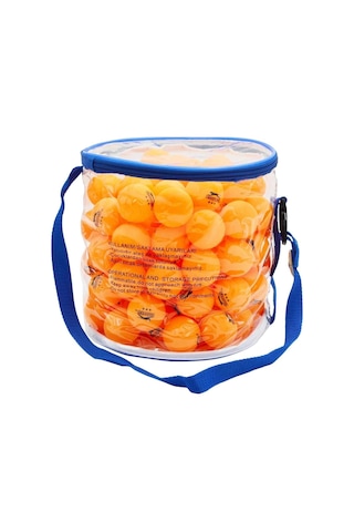 Slazenger Masa Tenis Topu 100 Lü Çanta 3 Star (Turuncu) 7699972936791