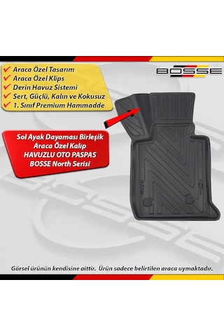 Bmw 4 Serisi F36 Paspas Araca Özel 2013-2020 Derin Havuzlu Bosse North Serisi