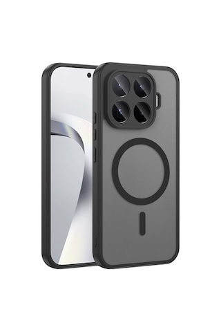 Gpack Xiaomi 17t Pro Kılıf Babet Araç Tutucu Özellikli Silikon Siyah