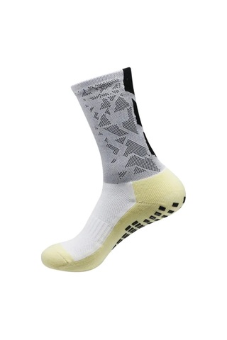 Lemestar Tüm Mevsimler İçin Spor Çorabı - Beyaz Tek Çift - Fitness Ve Vücut Geliştirme İçin Nilon Malzeme Beyaz