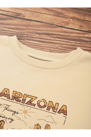 Altamira Unisex Arizona Bisiklet Yaka Sweatshirt 001
