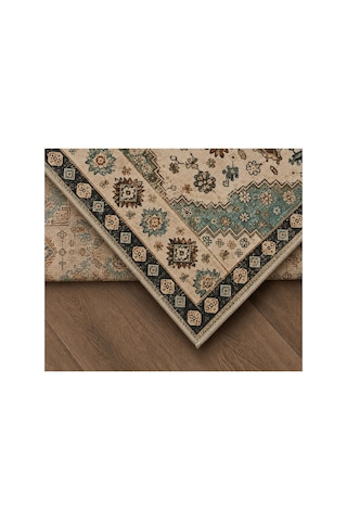 Doğal İplik Şönil Dokuma Pamuk Taban Halı Koridor Halısı Kilim Antre, Salon Ofis Genç Odası Mavi - Krem 912492734 Mavi - Krem