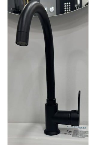 Armour Armatür Lüks Mutfak Eviye Bataryası Siyah Siyah