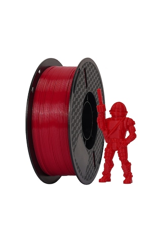 Xindoker Petg Filament 1.75mm 1kg Kırmızı - Yüksek Hassasiyetli, Hızlı Baskı, Kabuklanma/haç Olsuz, Düşük Kontraksiyon