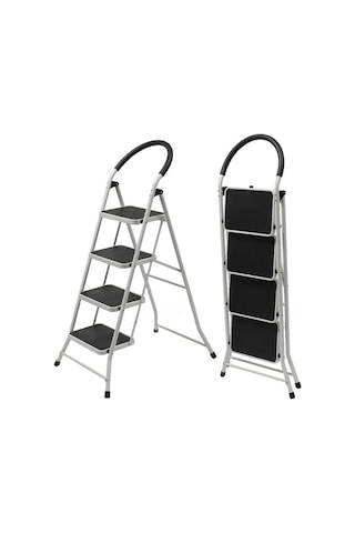 Merdiven 4 Geniş Basamaklı Kaymaz Katlanır Cg015 Merdiven 4 Geniş Basamaklı Kaymaz Katlanır Cg015