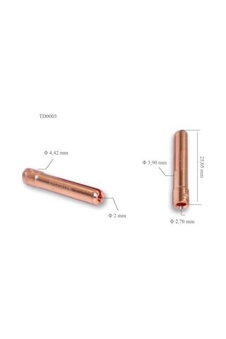 Td0003-20 2 Mm Fındık Collet-pens Tig 9-20 Trafimet