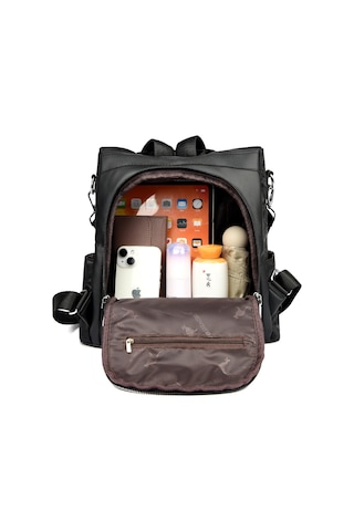 Fiyonk Büyük Kapasiteli Sırt Çantası Yeni Stil Doku Çok Amaçlı Üniversite Öğrencisi Sırt Çantası Şık Omuz Sırt Çantası Mavi Ana Resim Rengi Diğer