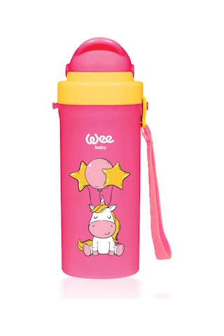 Wee Baby Pipetli Bardak 300 ML - Pembe