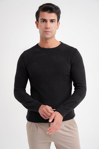 Efor Tr 884 Triko Comfort Siyah Siyah