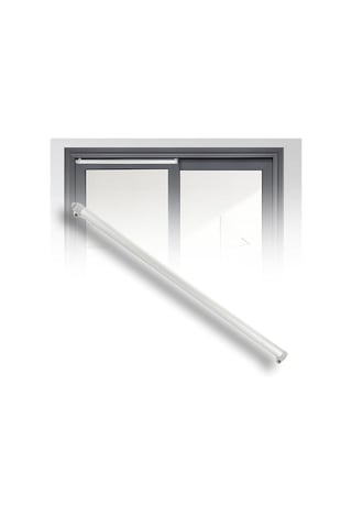 Vkemall Alüminyum Slayt Kapı Kapatıcı - Sessiz Pnömatik Tamponlama - Hız Ayarlı - 750-1300mm Kapı Genişliği Uyumlu Yalnız Aksesuar