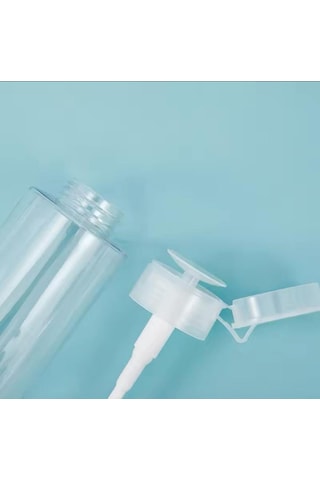 Aseton Şişesi Şeffaf Renkboş Çok Amaçlı Kullanım Cleaner Cleanser Vb Ürünler İçin Pratik Şişe