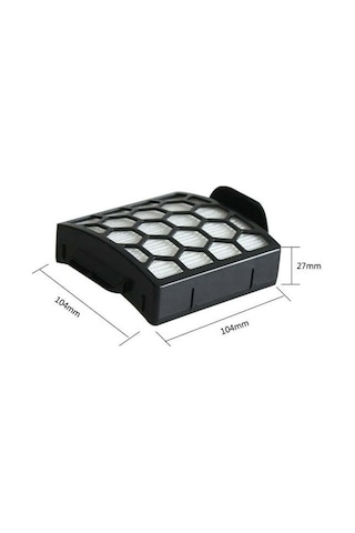 Hfambition Shark Zu60 İçin Hepa Filtre + Filtre Pamuk Seti - Toz Ve Partikülleri %99.97 Filtre Eden Vakum Aksesuarı