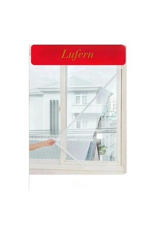 5 Adet Ayarlanabilir Sineklik Cırt Bantlı Yapışkanlı Pratik Pencere Cam Kapı 0,75 Cmx1,25 Cm 4 Mt