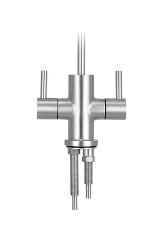 Çift yollu SUS304 İnox Paslanmaz çelik su arıtma musluğu
