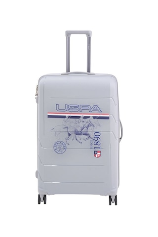U.S. Polo Assn. U.s.polo Assn.since 1890 Unisex Büyük Boy Valiz V.plvlz24075a-01 Gri