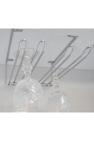 Krom 2 Bölmeli Bar Kadehlik Bardaklık