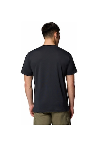 Columbia Ao1671 Tech Trail Utility Ss Crew Erkek T-shirt-33095 Siyah