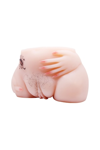 Lilitu Shop 2 Işlevli Ses Özellikli Titreşimli Realistik Kalça Anal & Vajina