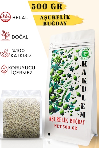 Sertifikalı Pilavlık Çorbalık Yemeklik Aşurelik Buğday 500 Gr