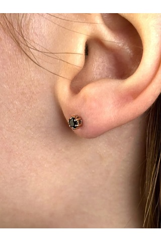 Serebranyj Dom Altın Kaplama Küpeler 925 Ayar Gümüş Çivilere 185594664 Altın