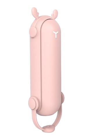 Ds208 Katlanır Çok Fonksiyonlu Usb El Feneri Fanı Taşınabilir Aromaterapi Sivrisinek Kovucu Mini El Fanı Pembe