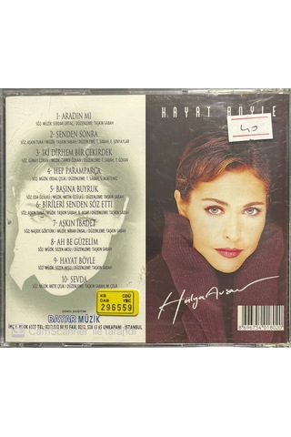 Plak Değildir Cd Dir Cd Hülya Avşar Hayat Böyle Cd