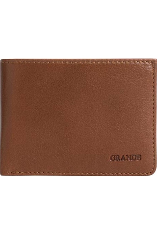Grande 1404 Erkek Cüzdan Taba