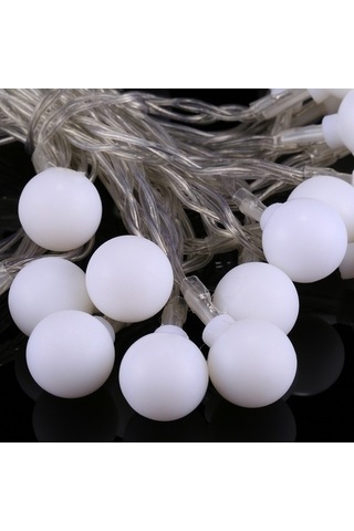 Fastbuy 4m Led Dekorasyon Işığı, 3x Aa Pil, 3 Modlu Yeşil Işık, Ev Dekorasyonu İçin Uygun Diğer