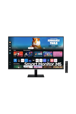 Samsung Uyumlu M5 M50D LS27DM500EUXUF 27" 4 MS 60 Hz Full HD VA LED Akıllı Monitör