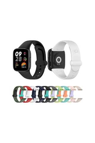 Xiaomi Redmi Watch 3 Origin Silikon Kordon Saat Değildir - Siyah