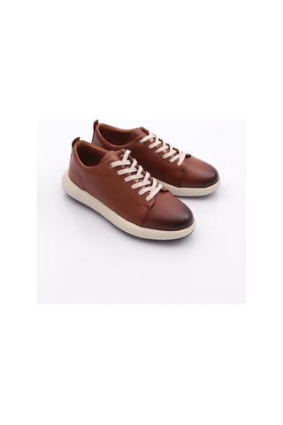 Dgn 20332 Erkek Bağcikli Sneaker Ayakkabi Taba Antik