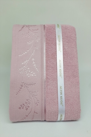 Özdilek Ditsy Havlu 6 Adet - Pembe Mürdüm Çok Renkli