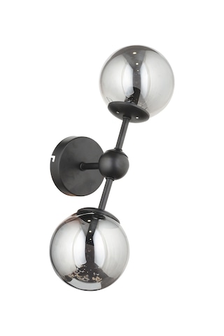 Lampaluce Dritto Modern Aplik Siyah